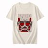 Attack On Titan & Colossus Titan T-shirts  Unisex Male Female Fashion Four Seasons T Shirts 100% Cotton Tshirts O-Neck High Street Graphic