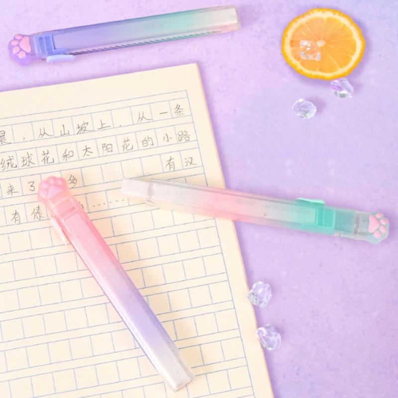 Push-Pull Erasers Pencil Erasers Cats Claw Eraser Painting Erasers Back To School Erasers Prizes Gift for Classroom