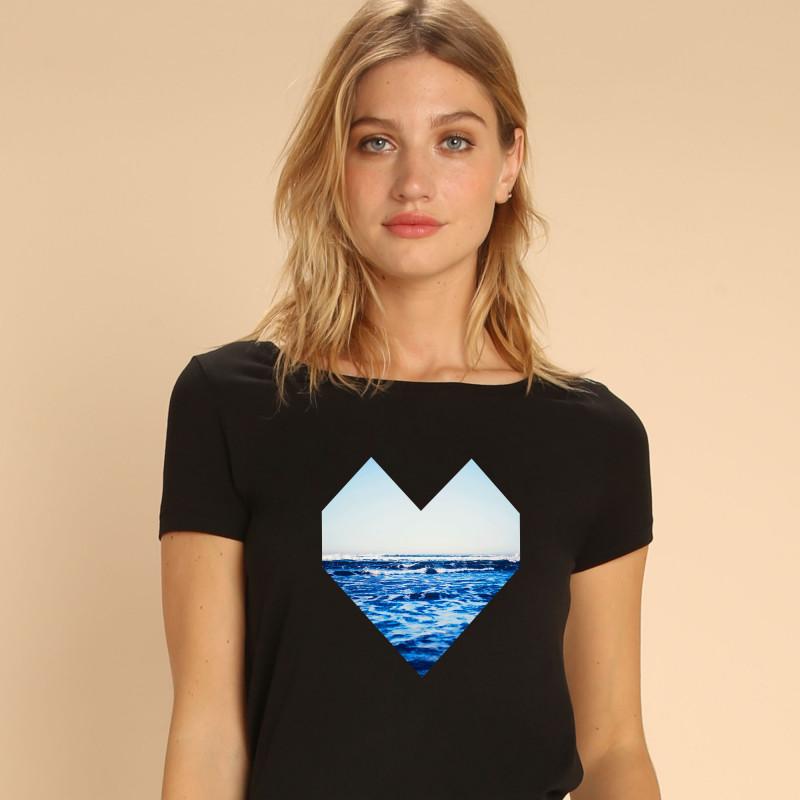 Women's T-shirt - OCEAN HEART