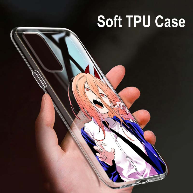 

Аниме Chainsaw Man для OPPO Reno7 SE 6 5 ZF 4G 5G Find X2 X3 Neo Lite Pro Plus прозрачный мягкий чехол для телефона Coque OPPO Reno5 F 4G
