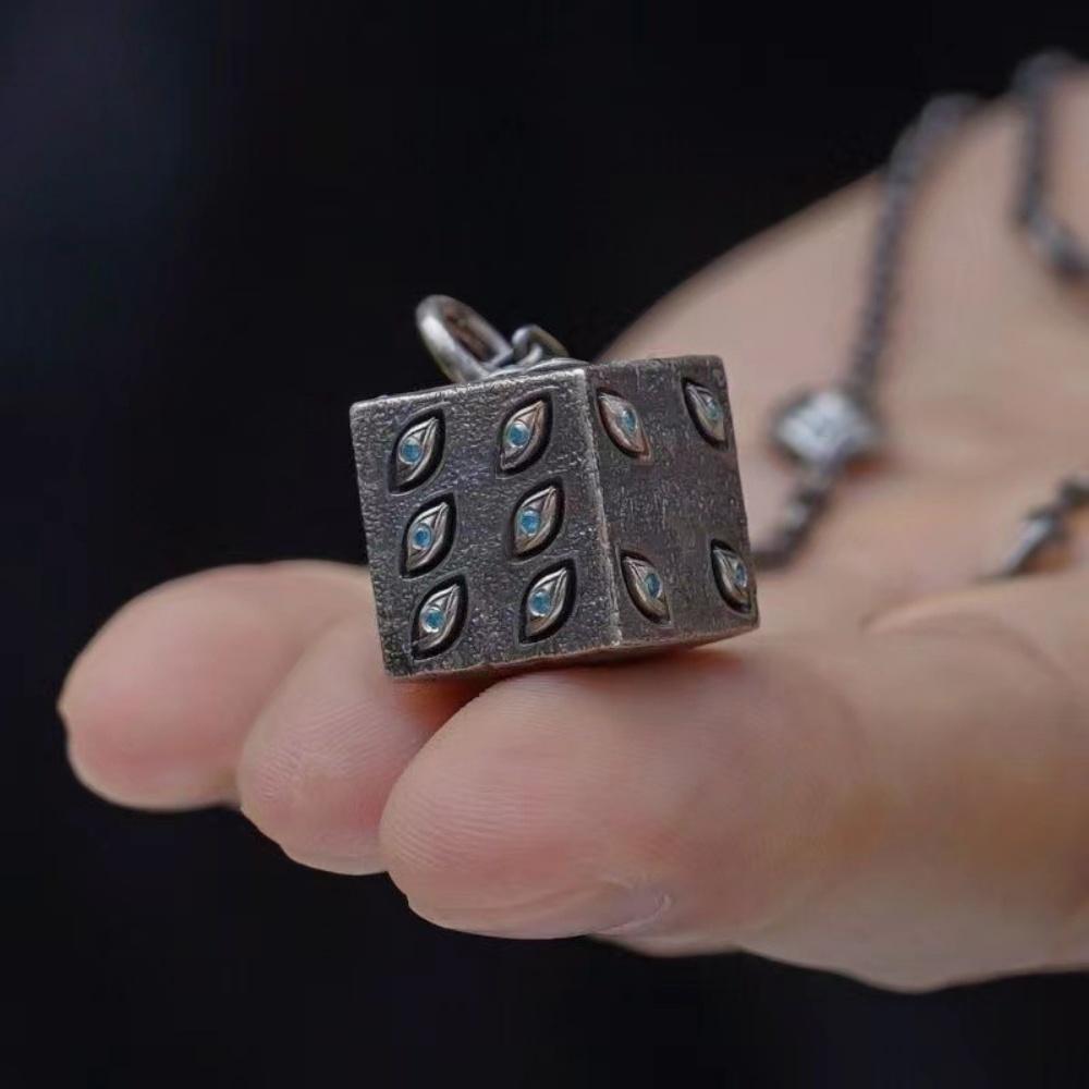 Anime Gojo Satoru Oči Cosplay Náhrdelník Kovový Choker Módní Hip Hop Řetěz Unisex Halloweenská Rekvizita