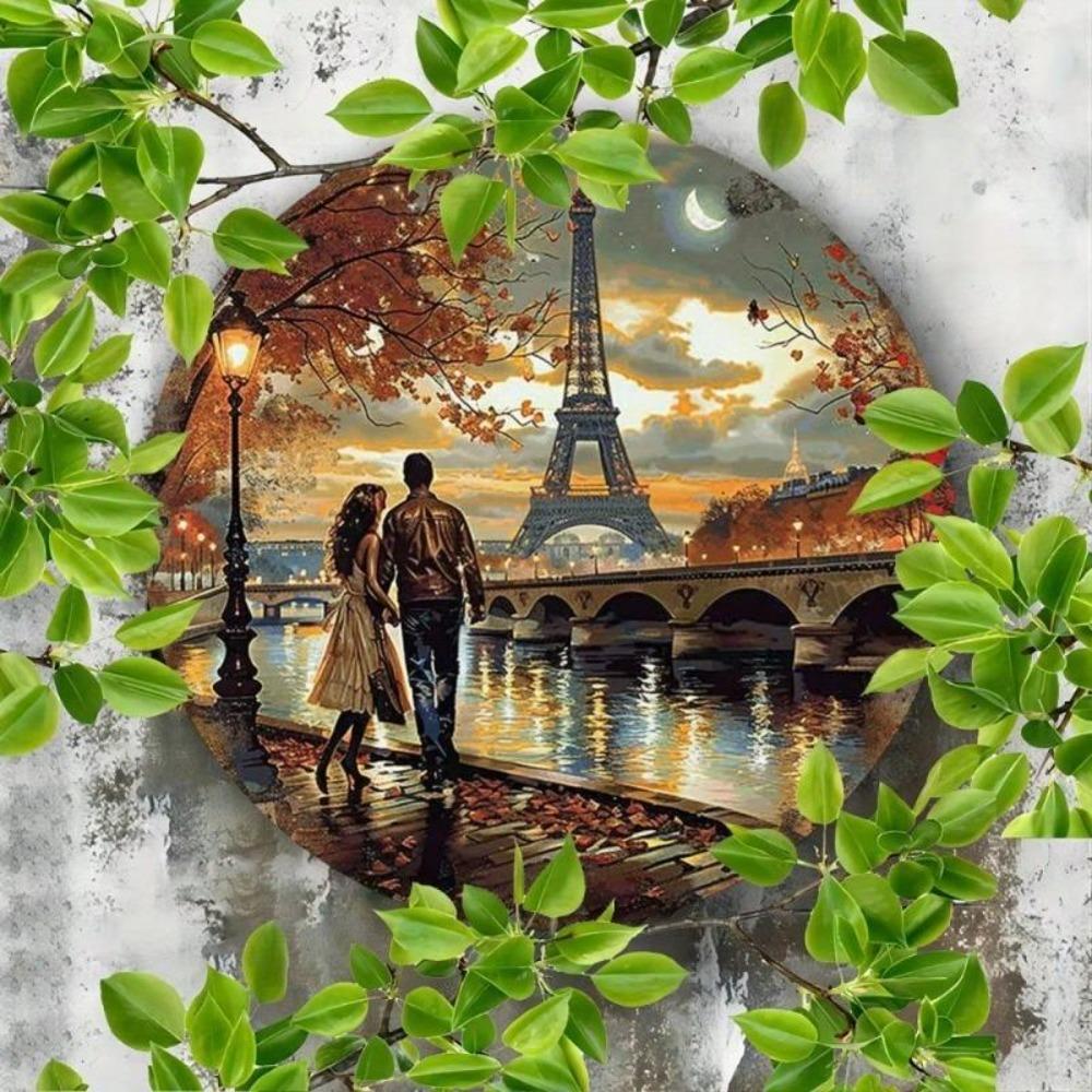 Vintage Paris Love Metal Tin Sign Wall Decor For Home Bar Cafe