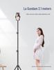 Handyhalter Stativ mit Licht für Live-Streaming, Fotografie und Selfie.