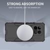KEYSION Hollow Heat Dissipation Case for IQOO Z10 Turbo Pro Magnetic Cooling Shockproof Phone Cover for for for IQOO Z10 Turbo