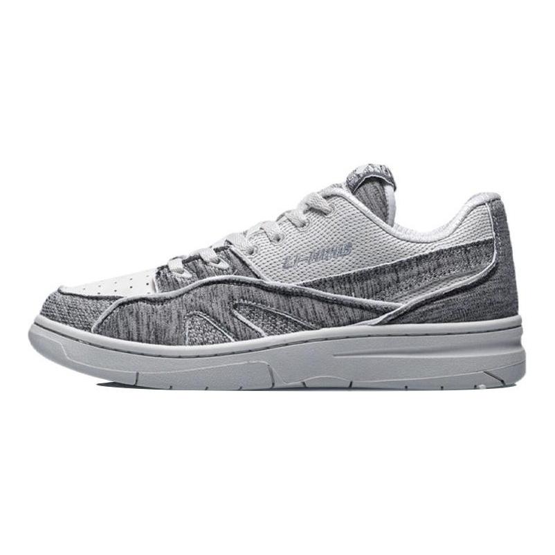 Li Ning 937 Vintage Basketball Shoes Women's Low top Gray AGBR050-5