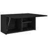 Bathroom Wall Cabinet Black 60 x 25 x 30 cm Engineered Wood