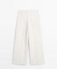 Masimodutti Fluid Linen Suit Pants