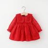 Long Sleeve Lace Princess Dress for Toddlers
