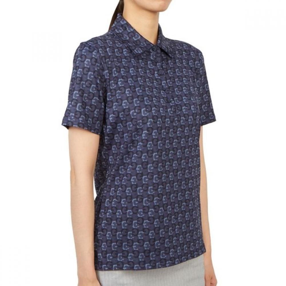 Galleria G forGe Pore Golfwear Women S Collar ShorT Sleeve T ShirT G4lS23k563 TwlT