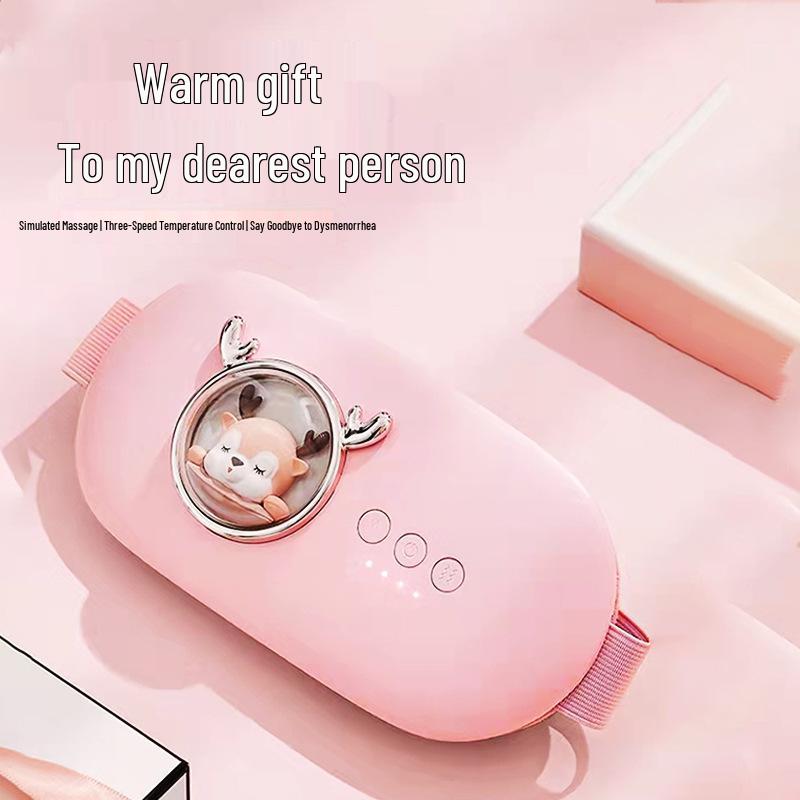 

Electric Heating Waist Belt for Menstrual Relief: Hand Warmer, Hot Compress, Stomach Warmer, Gift for Girlfriend.