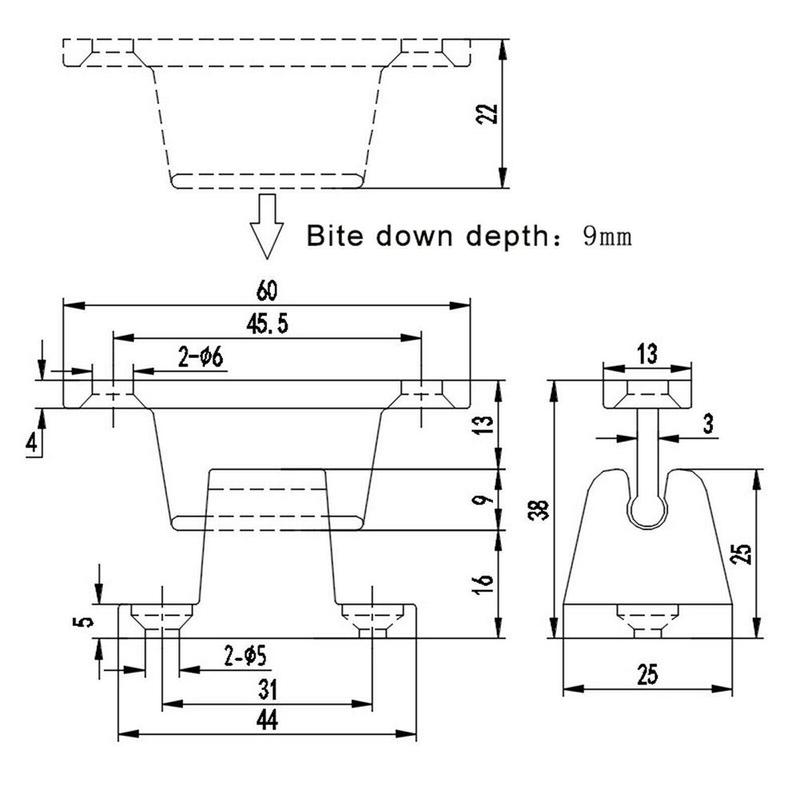 RV Door Retainer Kit T Shape Door Stop Retaining Catch Latch for RV Caravan Camper Motorhome Boat Door Retainer Holder