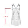 Fashion Kitchen Apron Oil Resistant Waterproof Clear Apron Unisex TPU for Kitchen Hair Salon Barber Barista Household Supplies