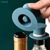 Top Hat Shape Silicone Wine Bottle Stoppers - Reusable Bottle Seals, Leak-Proof Preserver for Wine, Beverages