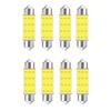 C5W LED Bulb Festoon 31mm 36mm 39mm 41mm 12V 7000K White Car Interior Dome Reading Light Trunk License Plate Lights