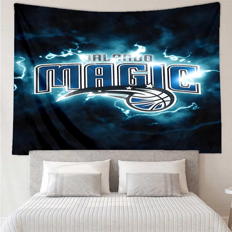 Basketball Orlando Logo Quick-Dry Tapestry Hanging for Bedroom,Livingroom, Playroom,Decor Art Room Wall Tapestry Holiday and Birthday Gifts