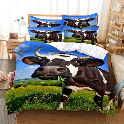 Juego de cama con funda nórdica, ropa de cama con impresión digital 3D, ropa de cama tamaño queen, diseño de moda