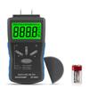 Wood Moisture Meter, Pin-Type Moisture Meter, High-Precision Humidity Meter, LCD with Three-Color Backlight, Portable Digital Measuring Instrument