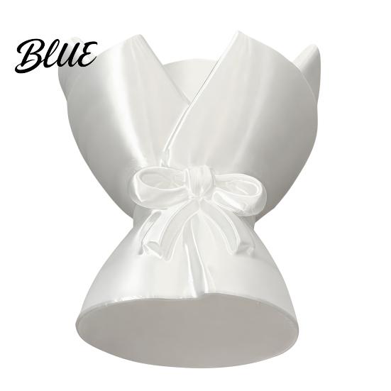 Flat Bottom Vase 3D Printed Bouquet Wrapping Vase Wrapped Style Flower Indooe Holder Home Arrangement Accessory for Desk Decor Aesthetic