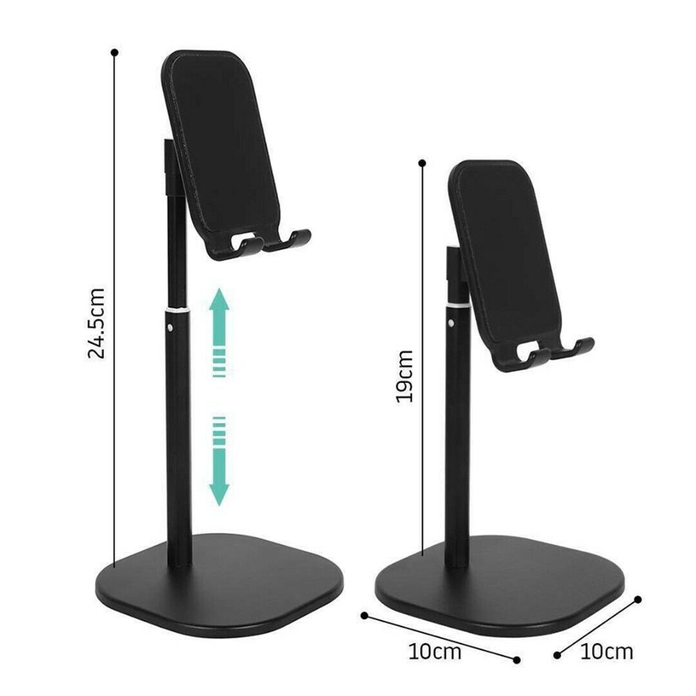 Live Video Aluminum Non Slip Mobile Phone Stand Adjustable Tablet Holder Desktop Mount