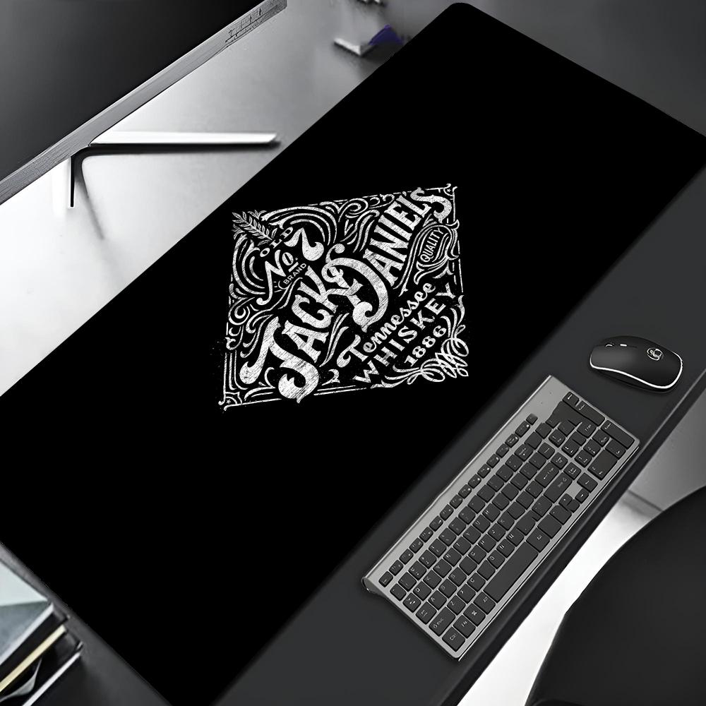J-JackS Danielss Mouse Pad Gaming Locking Edge Big Computer Gamer Large Rubber Art Mousepad Laptop Desk Trend Mat