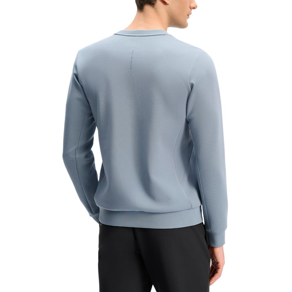 Fila Fashionable Soft Versatile Comfortable Hoodie Men Hoodies Iron-Blue A11M441206A-DB