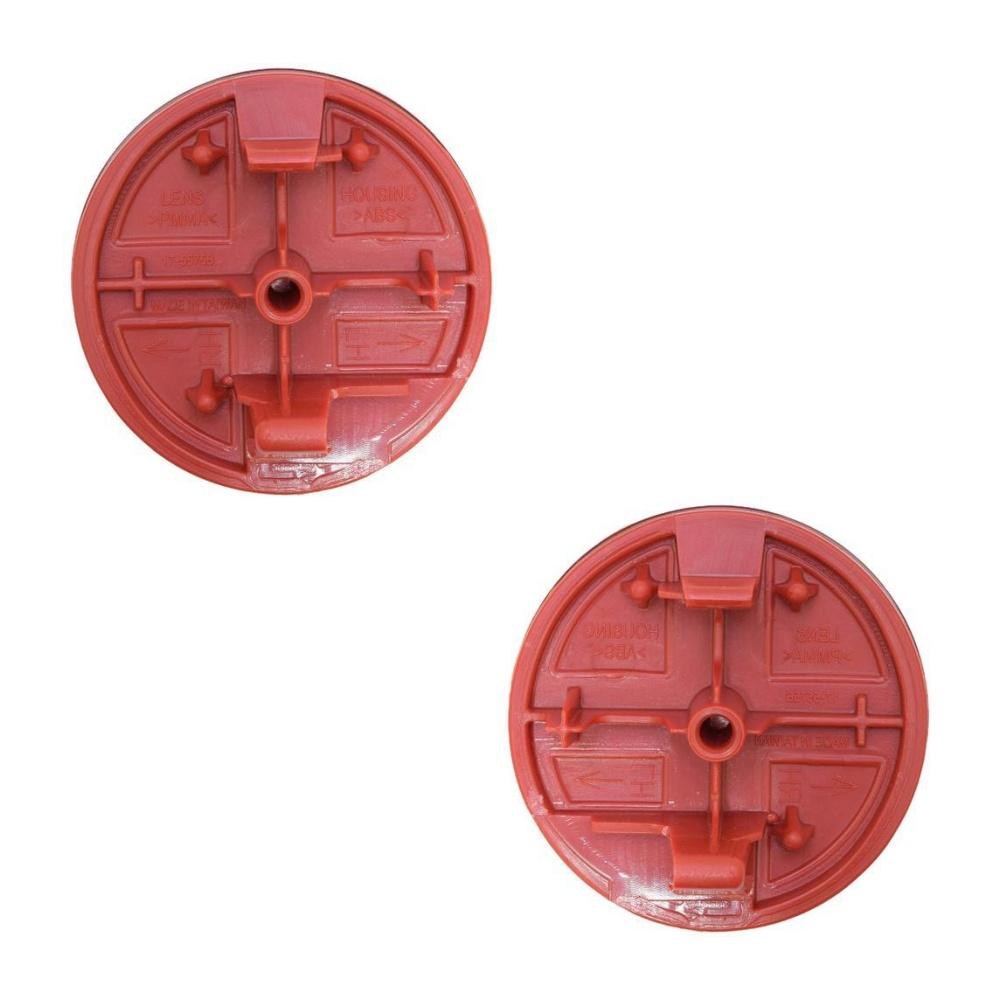 2x Rear Bumper Reflector Red For 2015-2017 Nissan Juke Left & Right 26560-EQ00A