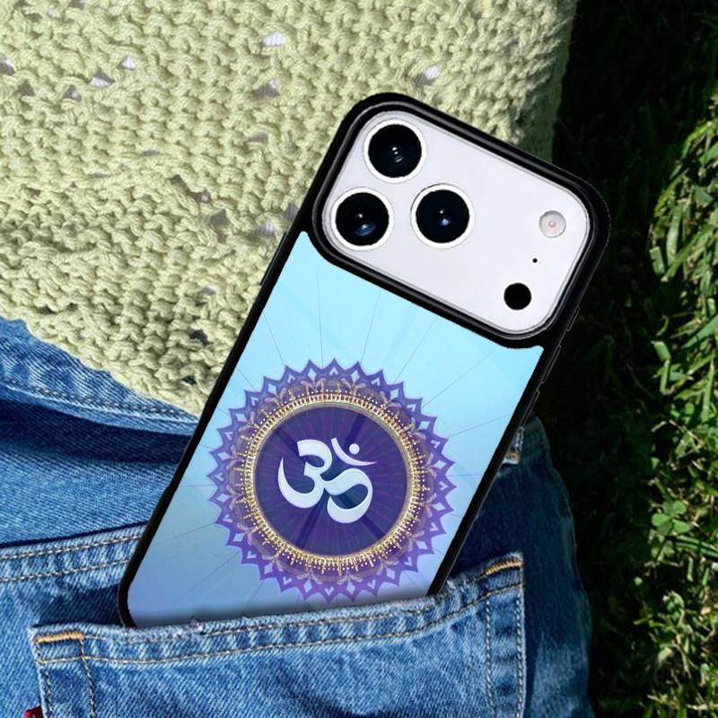 Om Symbol Mobile Phone Case Compatible with IPhone 17 16 15 14 13 12 11Pro Max 17 Air Cover