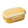 Stainless Steel Divides Food Container 3/4 Grids Food Storage Crisper Insulation Lunch Box  Outdoor