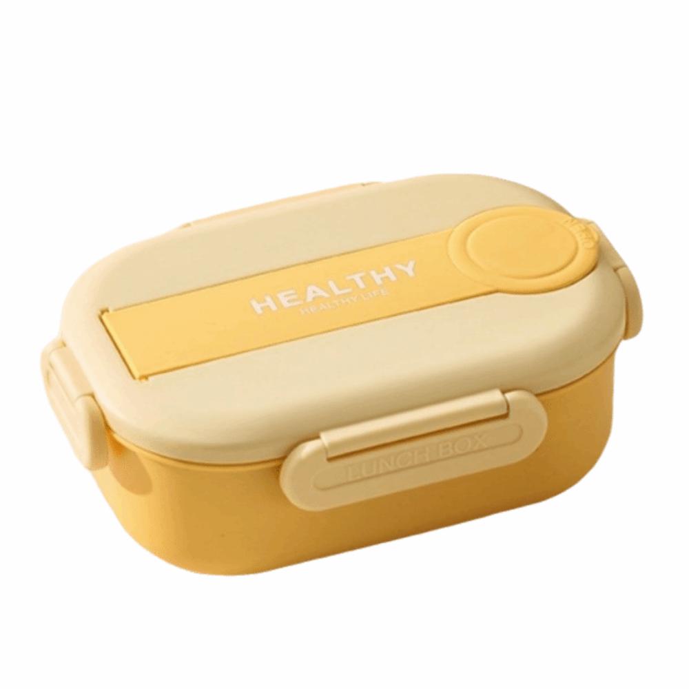 Stainless Steel Divides Food Container 3/4 Grids Food Storage Crisper Insulation Lunch Box  Outdoor
