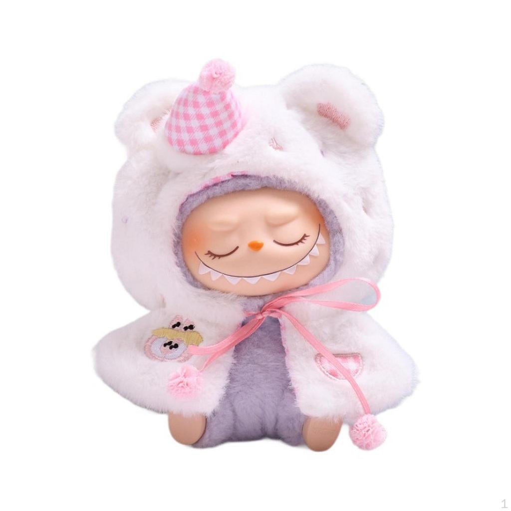 Puppenkleidung Kleidung für 15-17cm Puppen Kein Plüsch-Outfit Umhang
