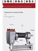 Pneumatic Brad Nailer F30T50, T64 Steel & Staple Nail Gun for Ceiling and Woodworking.
