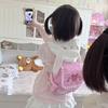 Schoolbag New Ins Soft Girl Sweet Lady Shoulders Cute Embroidery Fruit Student Girl Schoolbag Strawberry Lace Backpack