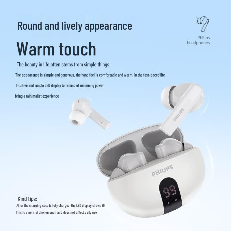 Philips TAT3559 True Wireless Noise-Cancelling Sport Earbuds