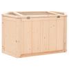Hamster Cage 80 X 40 X 43 Cm Solid Pine Wood