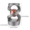 Defying Desk Toy Floating Physics Tabletop Ornament Metal for Birthday Gift Relaxing
