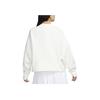 Nike Phoenix Fleece Casual Loose Long-Sleeve Knit Top Women Tops White FB8773-133