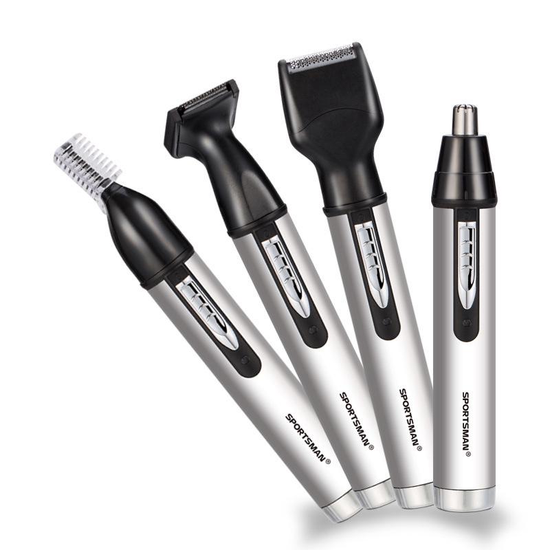 SPORTSMAN SM-418 Men's Electric Nose, Eyebrow, and Sideburn Trimmer