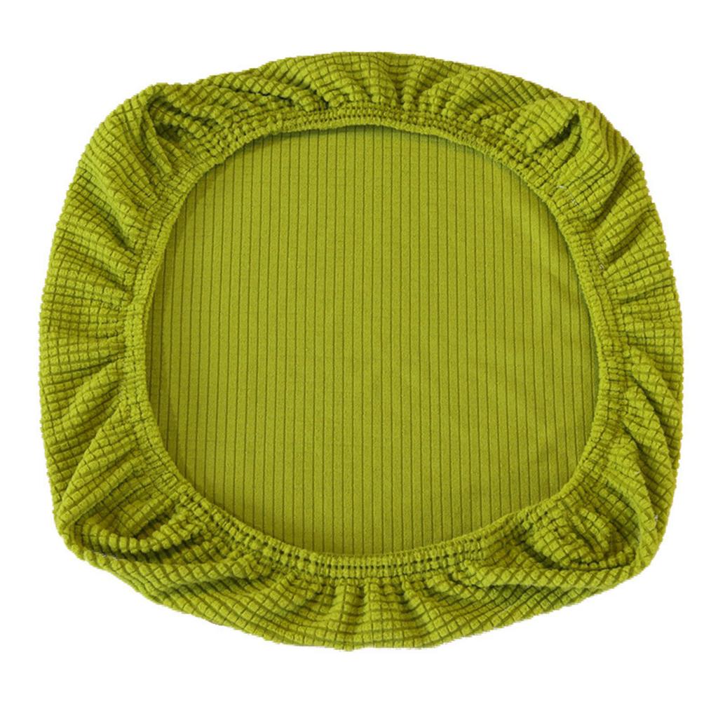 1Set Velvet Elastic Chair Cover Thickened Internet Cafe Cinema Armchair Case Office Staff Computer Swivel Seat Cover