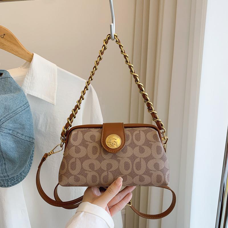 New Fashion Style Letter Pillow Bag Single Shoulder Diagonal Span Nano Women's Bag Fashion