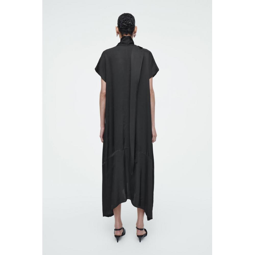 COS Japan Bow Detail Asymmetric Midi Dress  buy the best products in the  Ayzeze online store