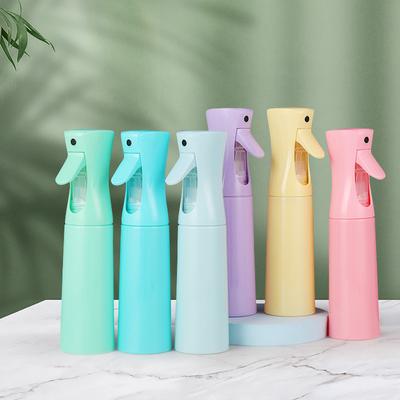 Botella rociadora de niebla continua para plantas de cabello de 300 ml, botella rociadora de niebla, botella rociadora para producto de peinado de cabello rizado, planta de barbero
