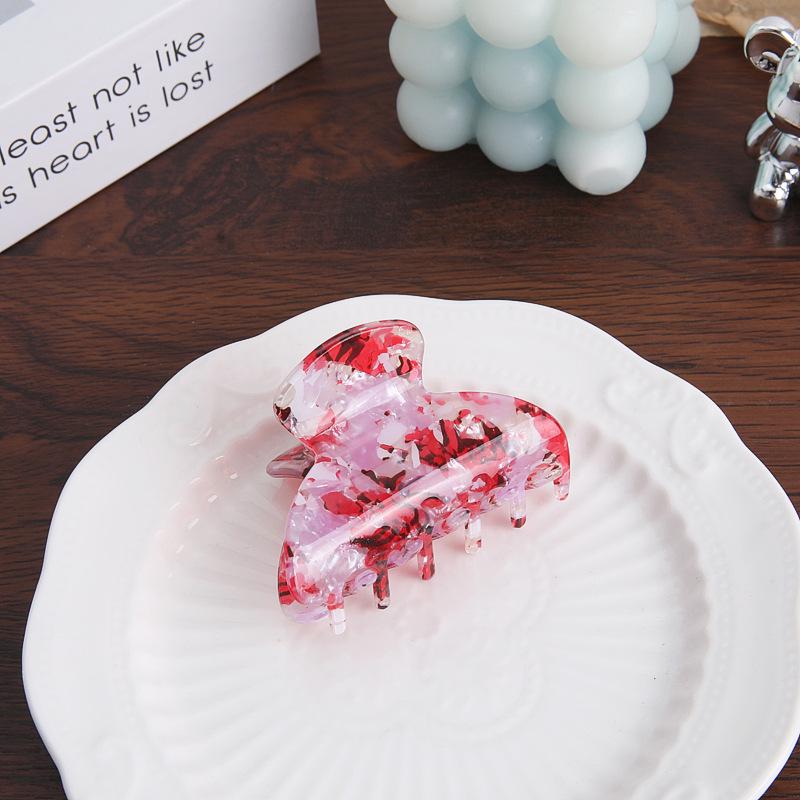 Hochwertige Französische Imitat-Acetat Kleine Monster Haarspange - Elegante Kleine Hai-Haarnadel für Damen-Hochsteckfrisur