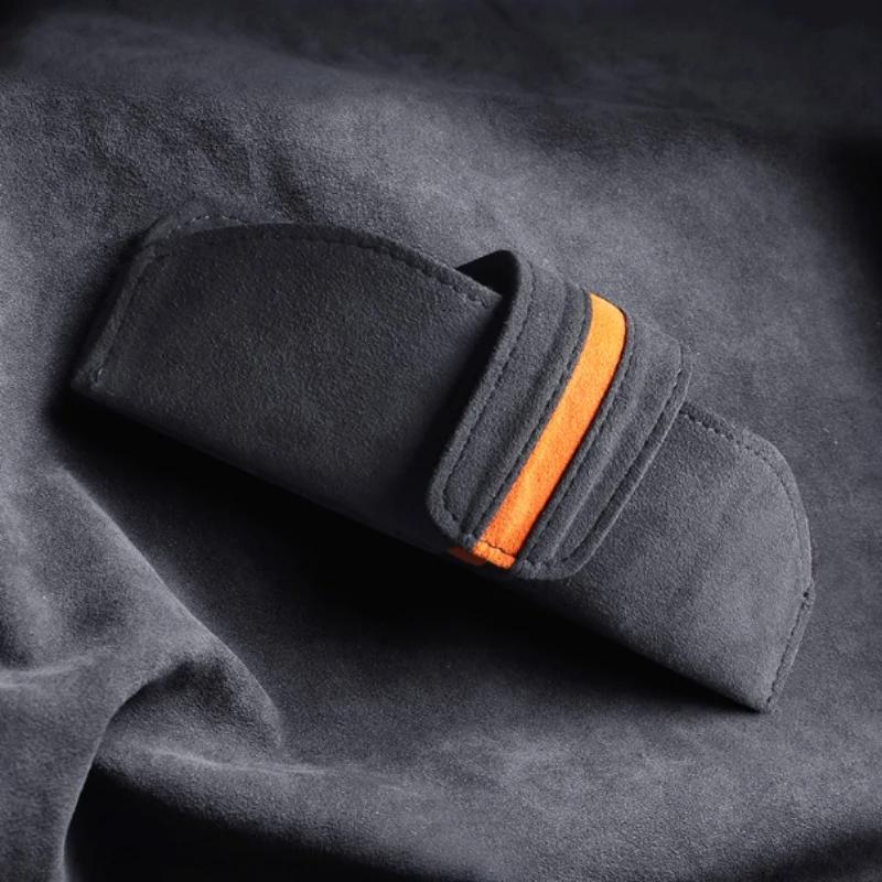 For ZEEKR 001/009/007GT 2021-2026 Interior Magnetic Glasses Case Suede Glasses Storage Box Car Styling Modified Accessories