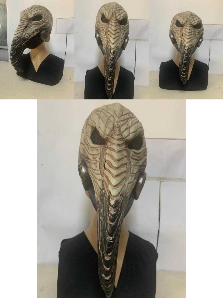Doctor Schnabel Mask With Latex Material For Halloween Costumes And Steampunk Parties