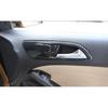 Interior Door Handle Frame Trim 4PCS For Benz B-Class 2012- ABS Carbon Fiber