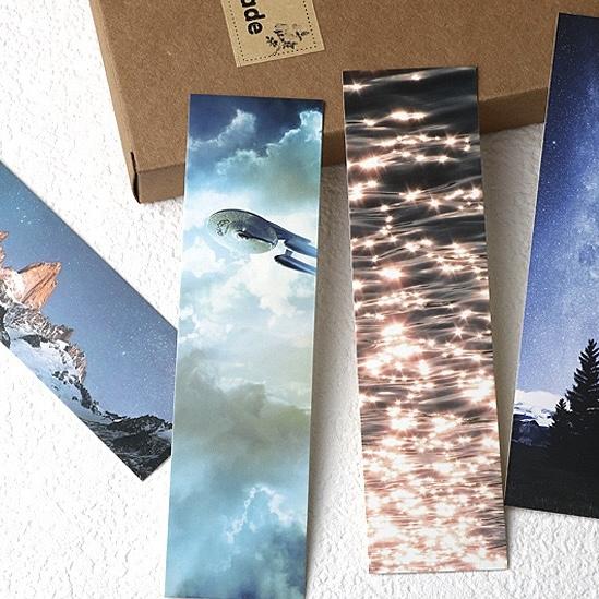 30 ks/sada Wandering Stars Series Papírová záložka Jasné hvězdné nebe Držák na vzkazy Dárkové psací potřeby