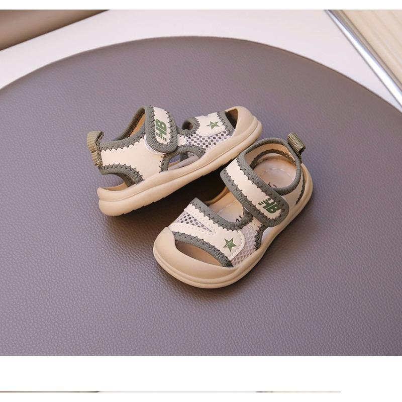 Baby sandals breathable 1-2 1-3 years old summer foot-wrapped toddler shoes infant children shoes girls and boys beach shoes