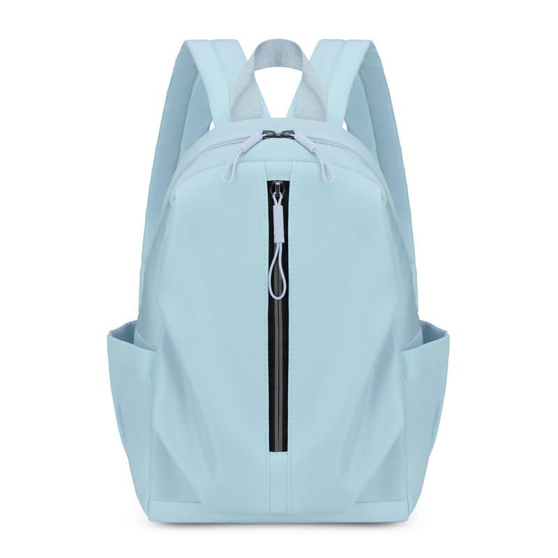Student Casual Fashion Backpack Breathable Material Zipper Closure For Commuting