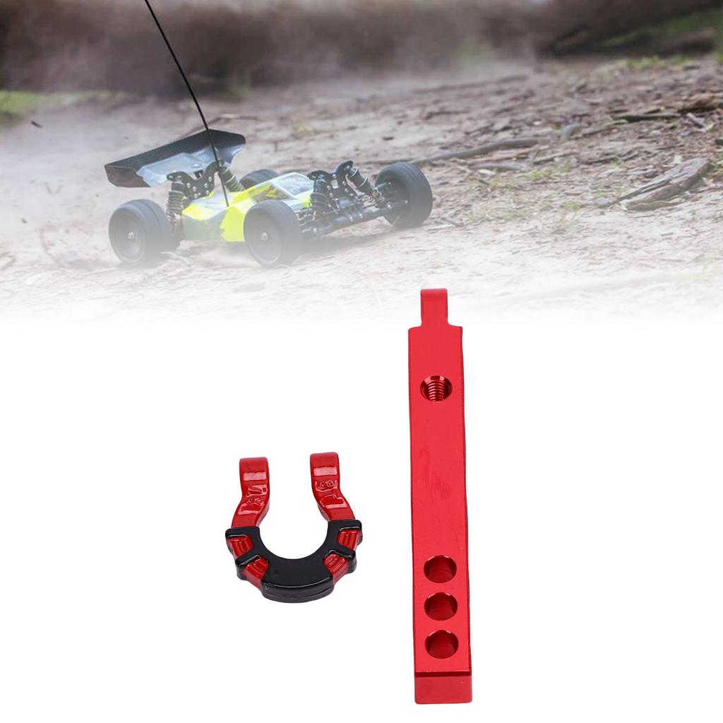 RC Trailer Hitch Tow Hook Alloy Metal RC Trailer Hitch Tow Hook Kit for 1Celsius8 1Celsius10 Scale Crawler