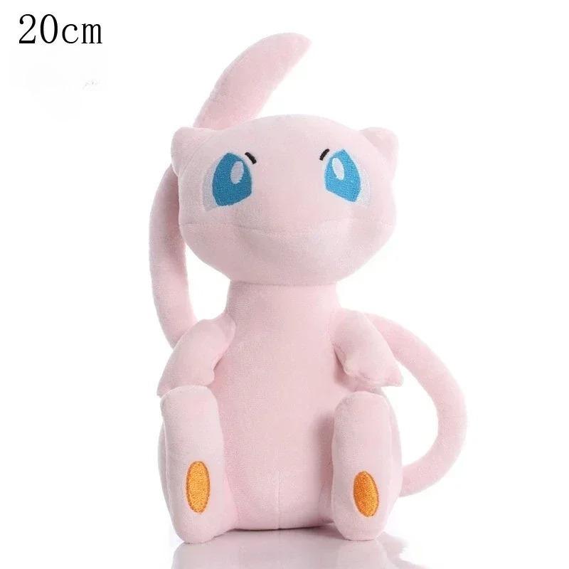 16-25CM Pokémon Plush Toy Pikachue Gengar Raichu Squirtle Eevee Charmander Bulbasaur Mewtwo Children's Birthday Christmas Gifts